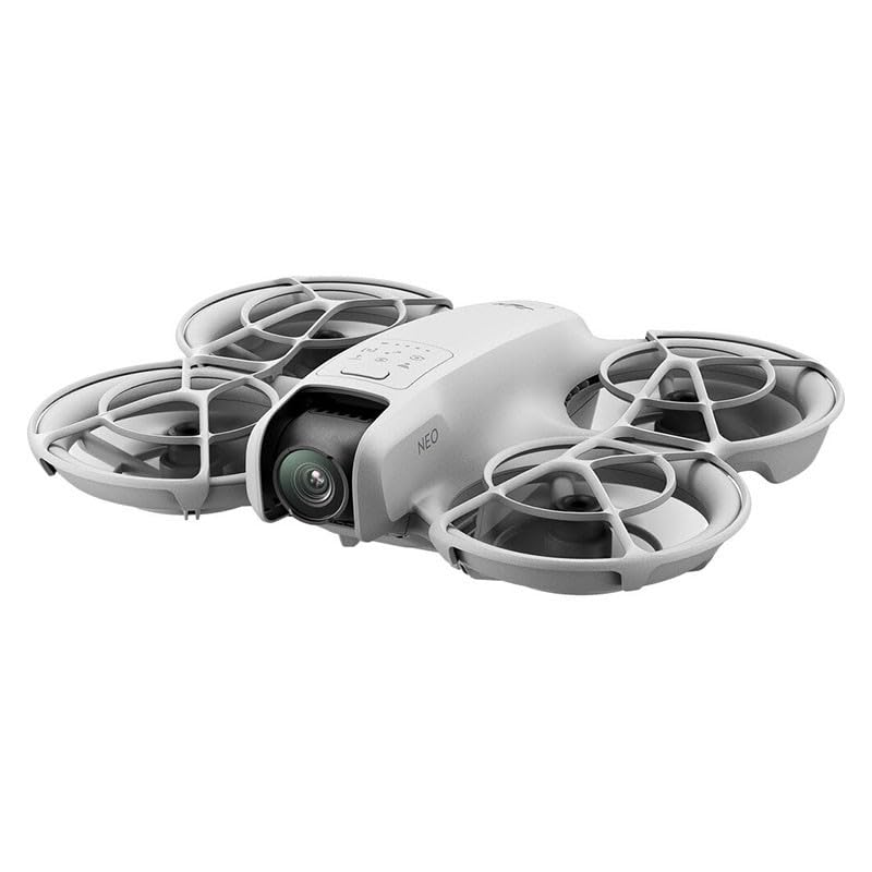 DJI Neo, Mini Drone with 4K UHD Camera for Adults, 135g Self Flying Drone that Follows You, Palm Takeoff, Subject Tracking, QuickShots
