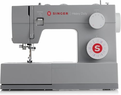 SINGER Heavy Duty 4432 High Speed Black Sewing Machine with Accessory Kit | Strong Motor with Enhanced Piercing Power, 110 Stitch Applications