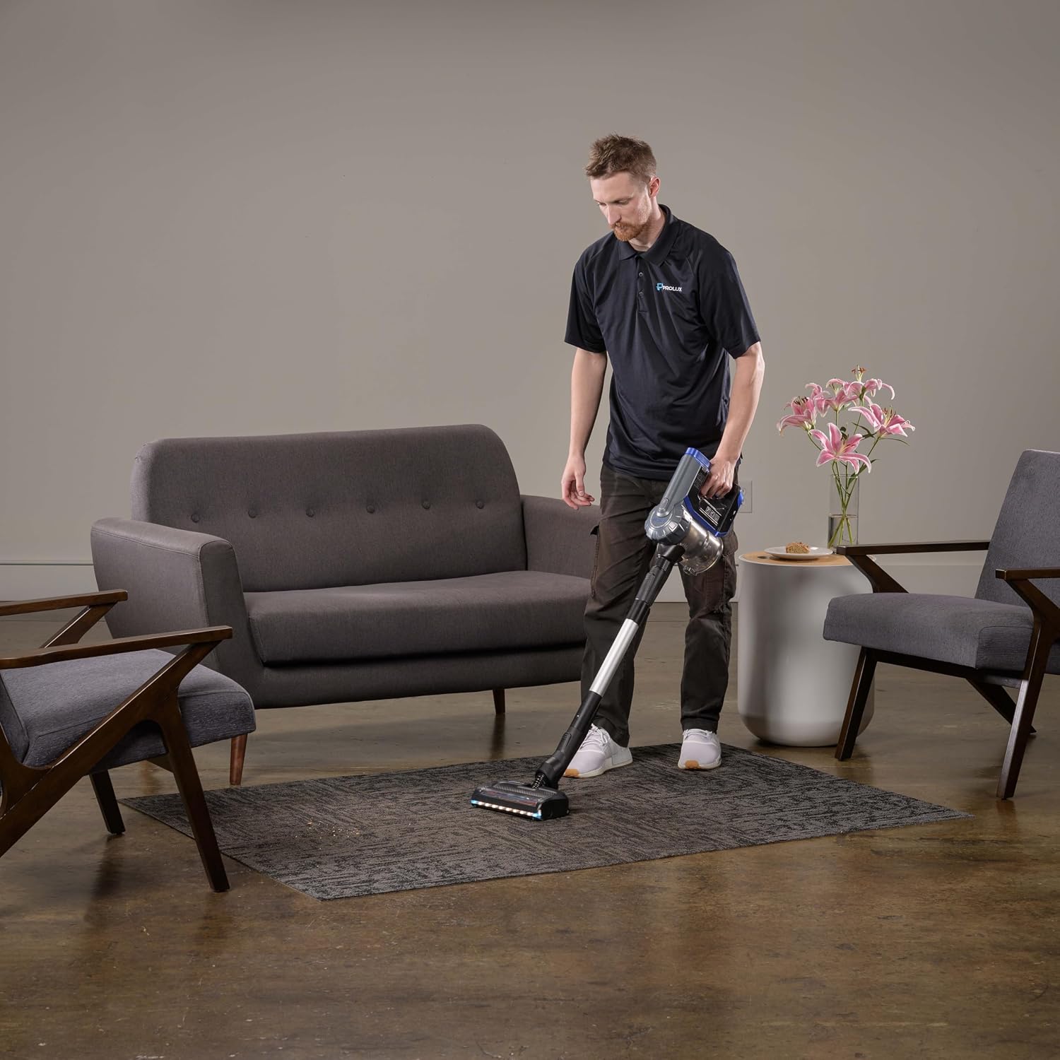 Prolux RS7 PET Cordless Handheld Stick Vacuum, Perfect for Pet Owners, Lightweight, with HEPA Filtration and Easy Clean Powerhead, Long Battery Life