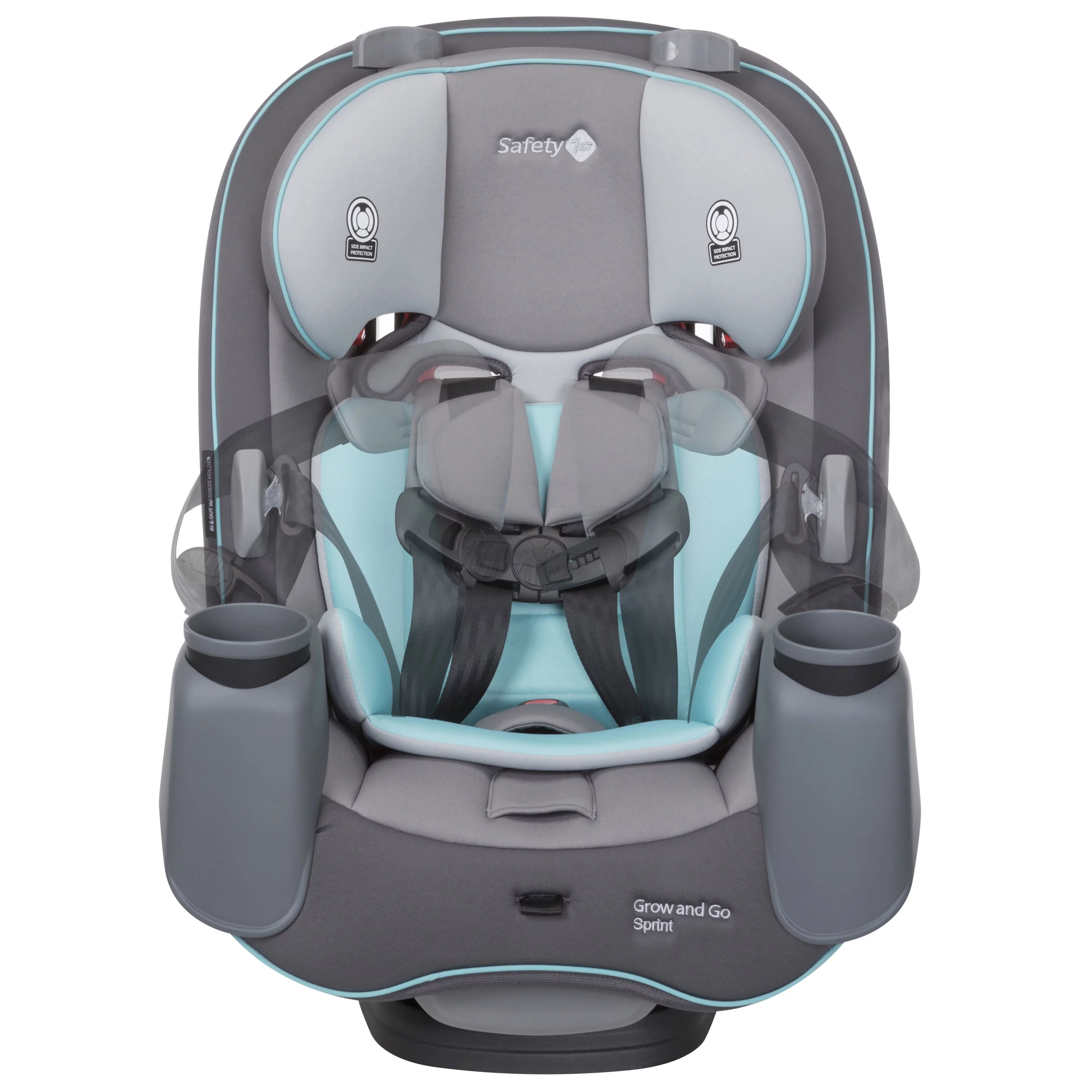 Safety 1st Grow and Go Sprint All-in-1 Convertible Car Seat, Silver Lake