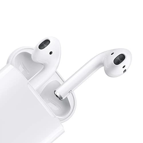 Apple AirPods Wireless Ear Buds, Bluetooth Headphones with Lightning Charging Case Included, Over 24 Hours of Battery Life