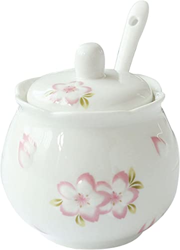 Ceramic Tableware Milk pots Ceramic Cream and Sugar Pot Creamer Jug Sugar Jar Coffee Serving Set Cream Pitcher-Pink-Milk Jug & Sugar Bowl Jars (Color