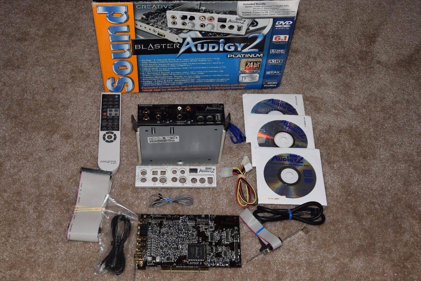 Creative Sound Blaster Audigy2 ZS Platinum Sound Card SB0010