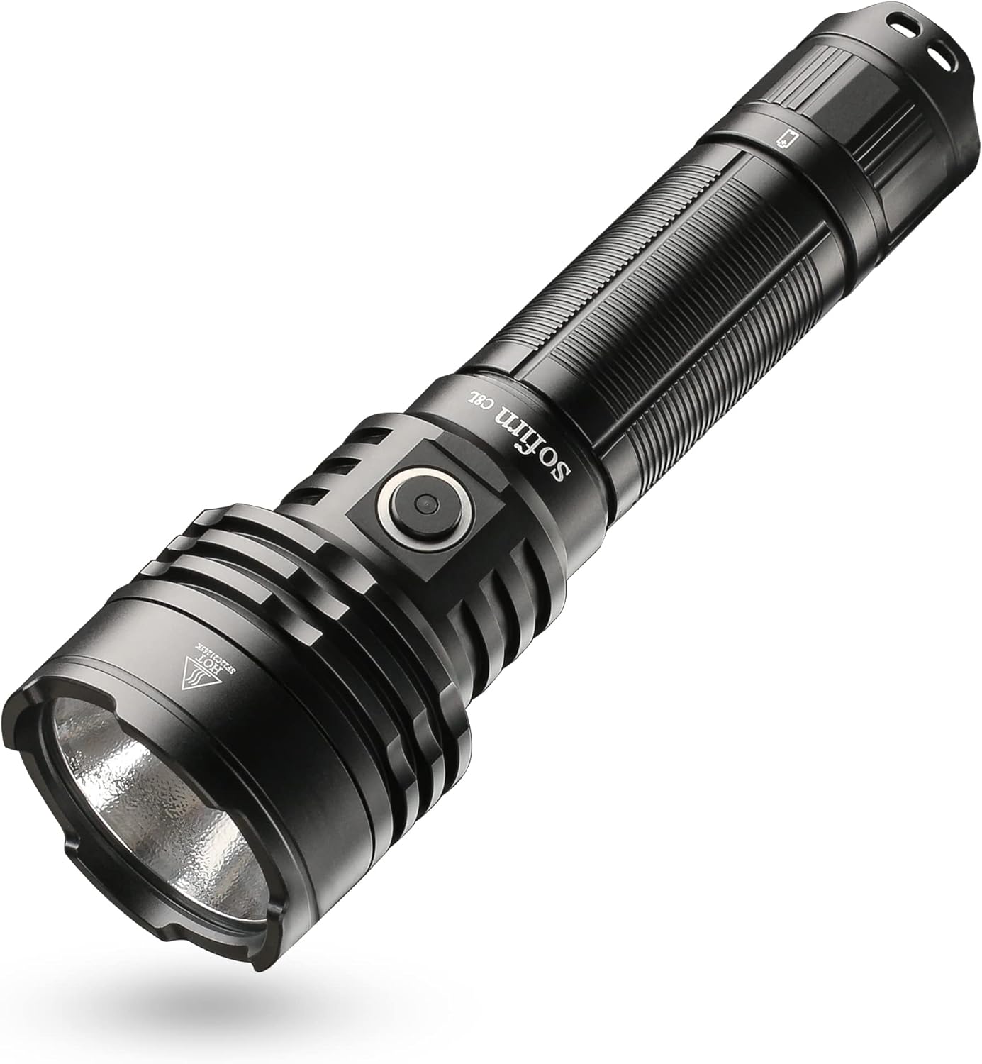 Sofirn C8F Flashlight High Lumens 3500 Lumens, Powerful Flashlight with 3X LH351D LED 5000K 90 High CRI, for Camping, Hiking Lantern