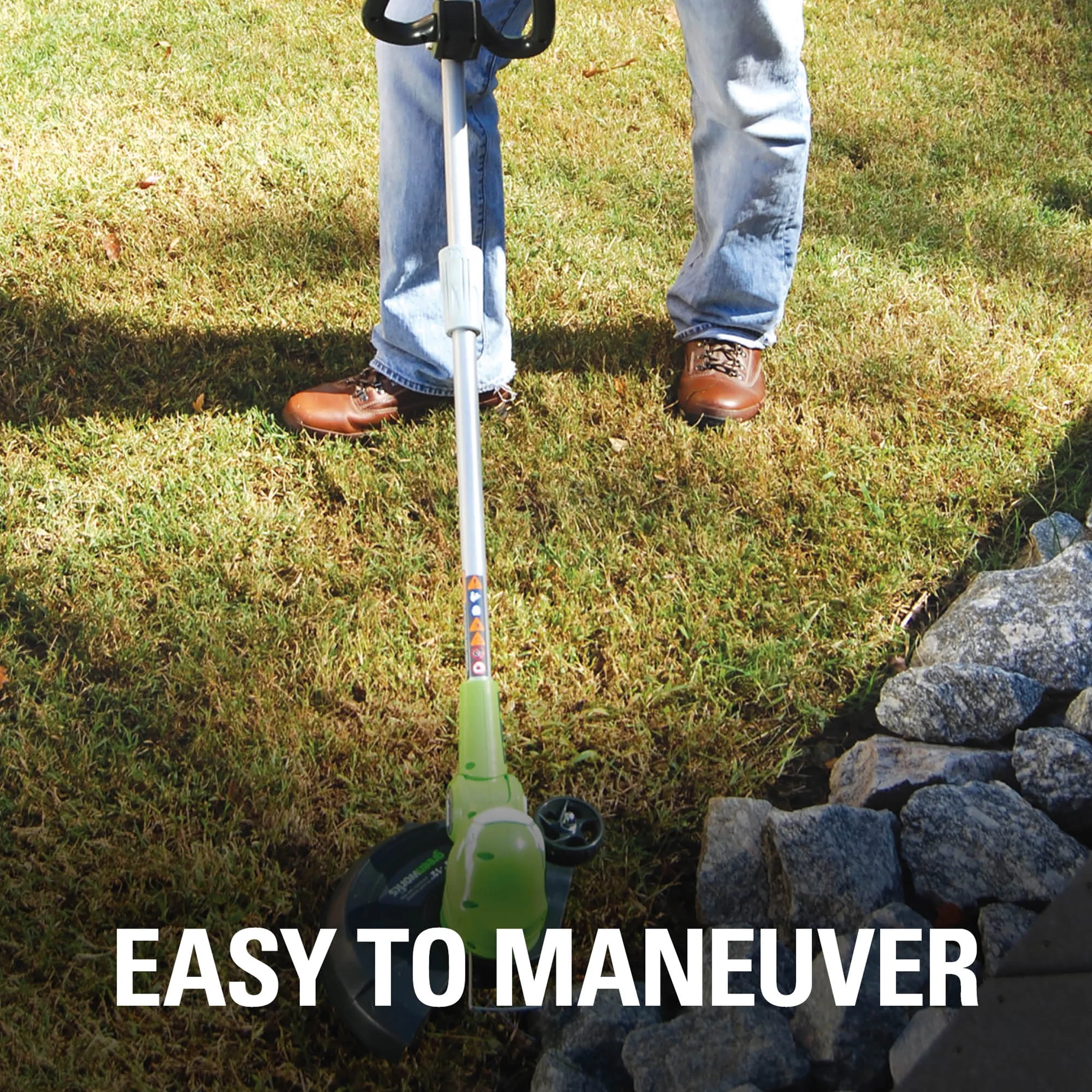 Greenworks 5.5 Amp 15 in Corded Electric String Trimmer, 21272