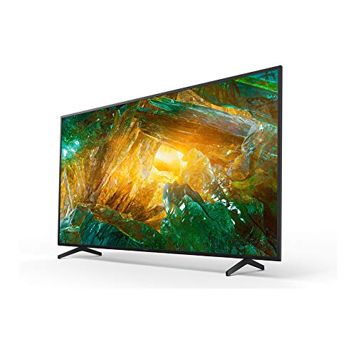 Sony X800H TV: 4K Ultra HD Smart LED TV with HDR and Alexa Compatibility - 2020 Model - Smart Home Appliances