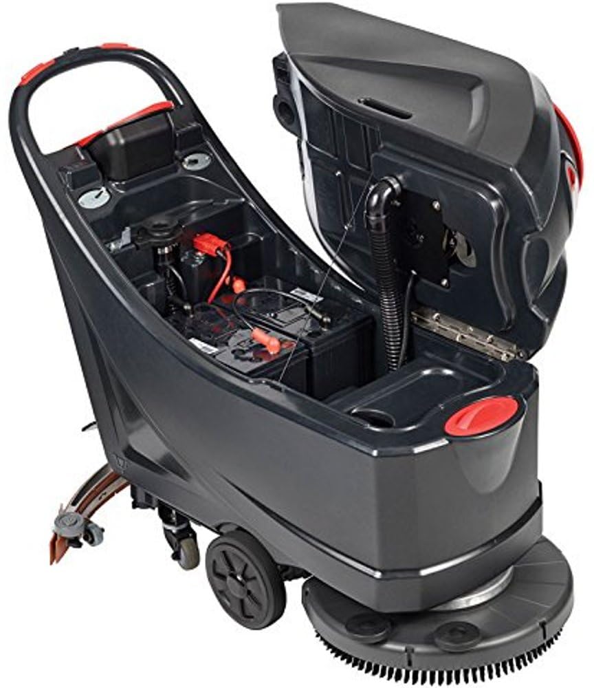 56384814 AS5160T Walk Behind Automatic Scrubber, 20" Brush, 16 gal, Traction Drive, 31" Squeegee, 130 A/H Wet Batteries, 10 Amp Charger