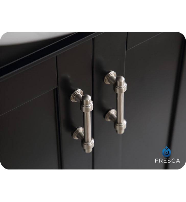 Fresca Hartford 24x22 Black Traditional Bathroom Vanity
