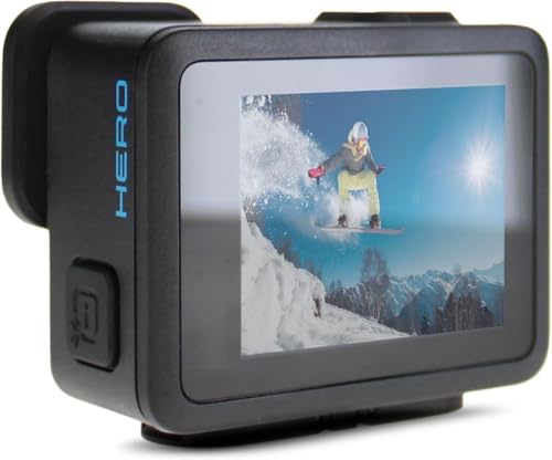 GoPro Hero Compact Waterproof Action Camera with 4K, 12MP Photos, Stabilization + 128GB Card, Card Reader, 50 Piece Accessory Kit - Bundle