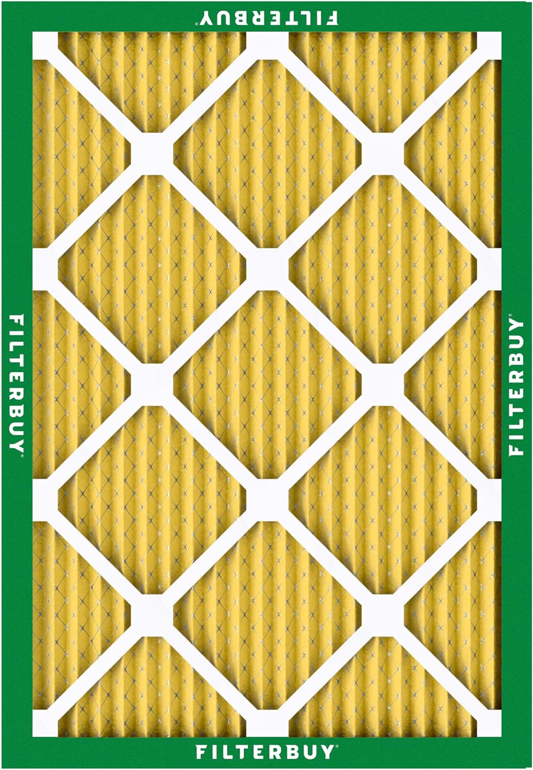 Filterbuy 30x36x2 Air Filter MERV 11 Allergen Defense (3-Pack)