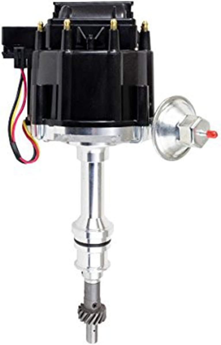 A-Team Performance - 65K Coil Complete HEI Distributor, Spark Plug Wires, and Pigtail Harness 3 in 1 Kit —