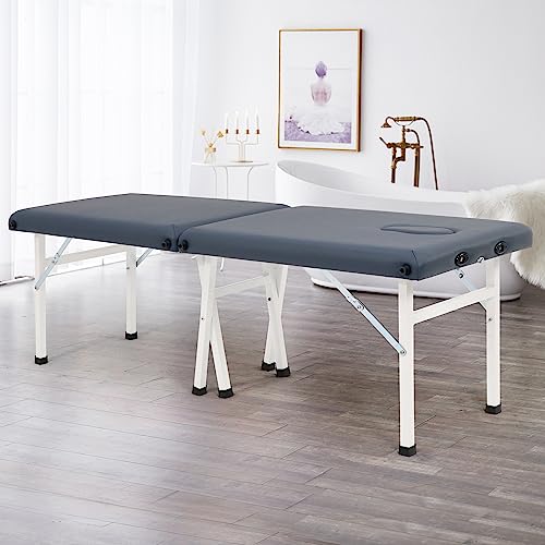 Master Massage 24" Harmon Economic Portable Massage Table, Royal Blue