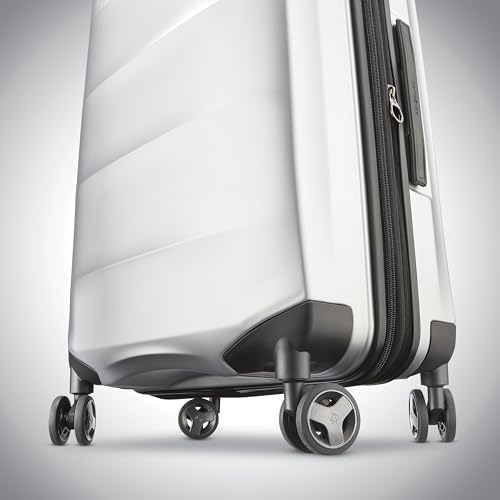 Samsonite Carry-On Pro Front Pocket Hardside Expandable 21-Inch Octiv Luggage: Durable & Impact Resistant, 360° Aero Trac Spinner Wheels