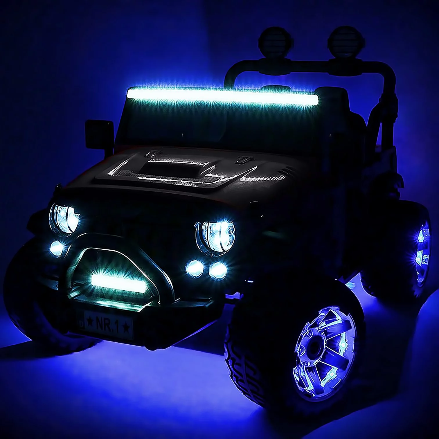 2023 Two (2) Seater Ride On Kids Car Girls Truck w/ Remote Control - Large 24V Power Battery Licensed Kid Car to Drive w/ 3 Speeds, Leather Seat