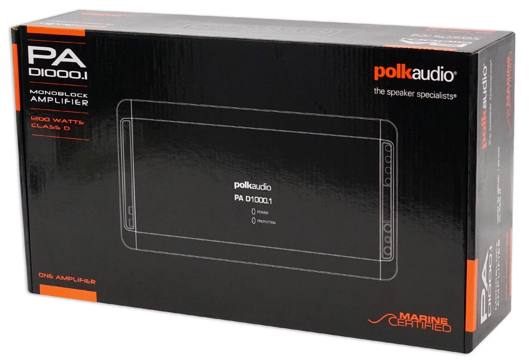 Rockville DV12K51 Dual 12" K5 2800w Car Subwoofers+Vented Sub Box+Polk Audio Amp