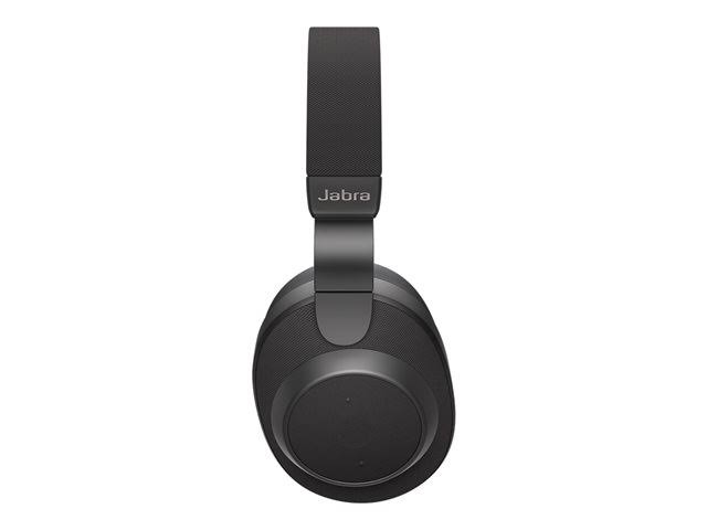 Jabra - Elite 85H Wireless Noise Cancelling Over-the-Ear Headphones - Black