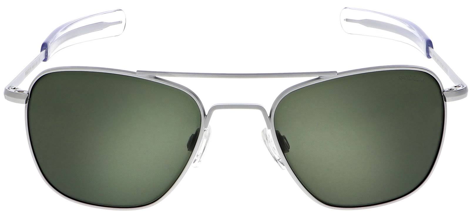 Randolph Engineering Aviator Matte Chrome Sunglasses | AGX Bayonet AR