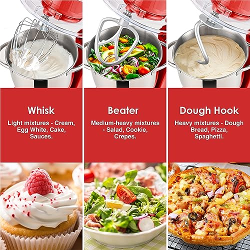 Kitchen in the box Stand Mixer Two bowls Mixer Electric Food Mixer