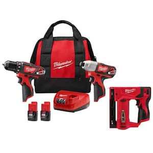 Milwaukee M12 12-Volt Lithium-Ion Cordless 2-Tool Combo Kit