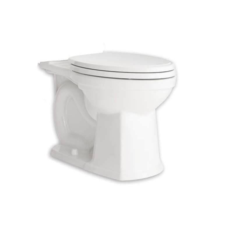 American Standard 3070A.101 Estate Elongated Toilet Bowl Only with Vormax Flushi Linen