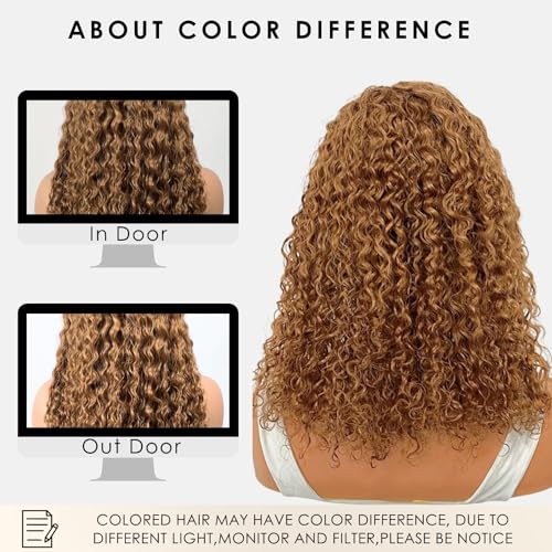 Curly Bob Wig Human Hair 13x4 Lace Front Wigs Human Hair Curly Wigs for Black Women HD Transparent Water Wave Lace Front Wigs Wet and Wavy Glueless