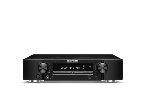 Marantz NR1510 UHD AV Receiver &ndash; Slim 5.2 Channel Home Theater Amplifier