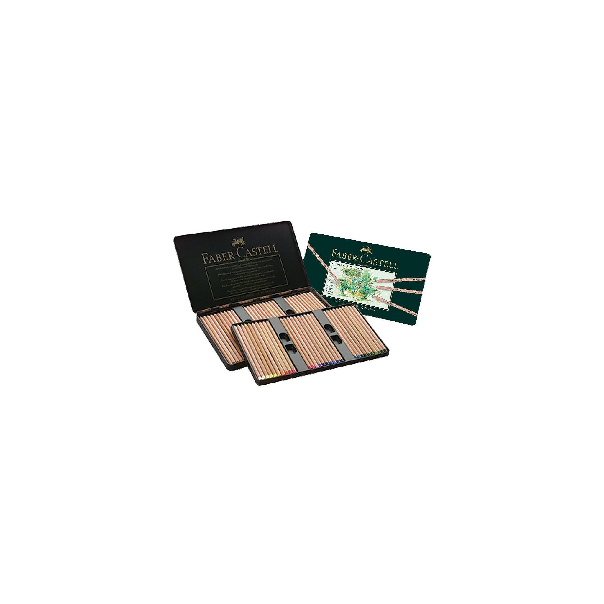 Faber Castell Pitt Pastel Pencil Set | Tin of 60