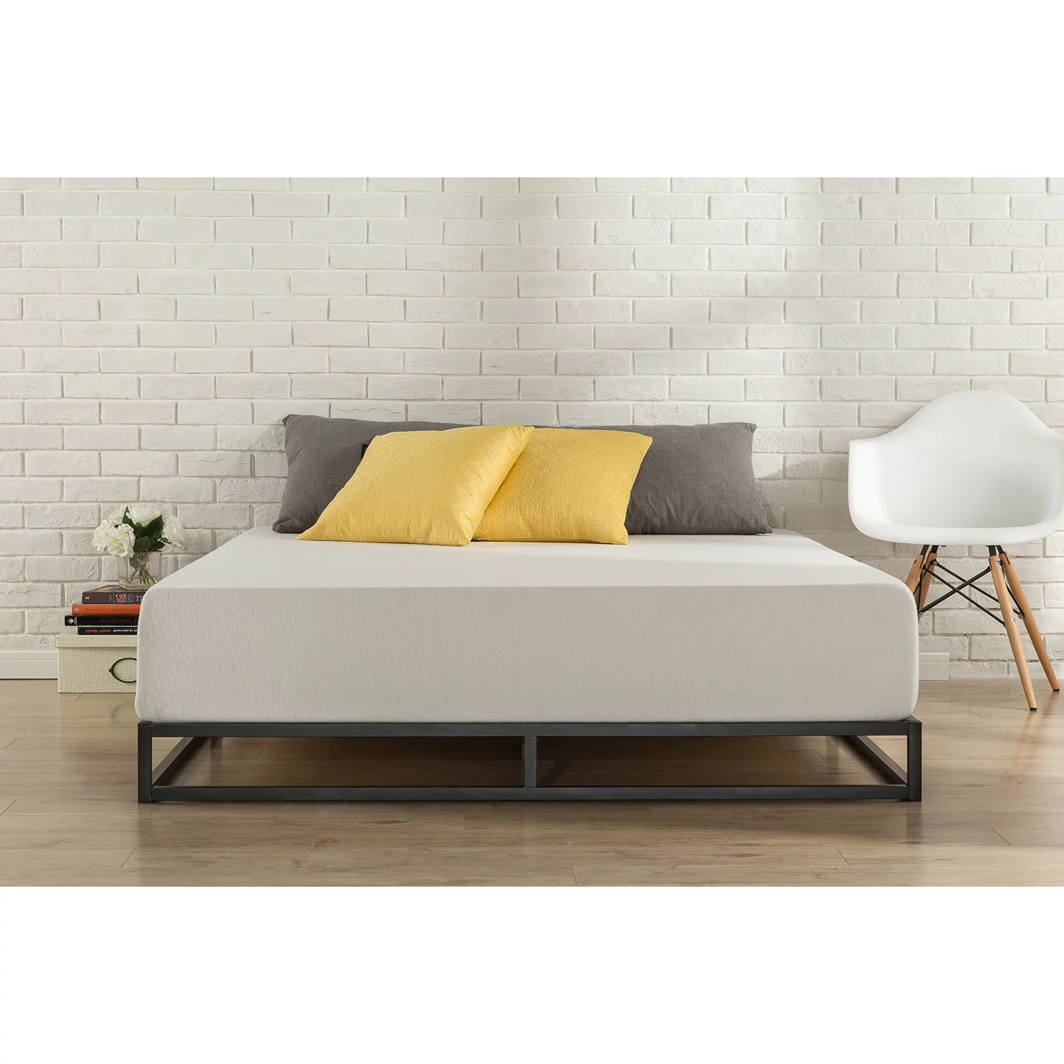 Zinus Priage by  6 Inch Full-Size Platforma Low Profile Bed Frame