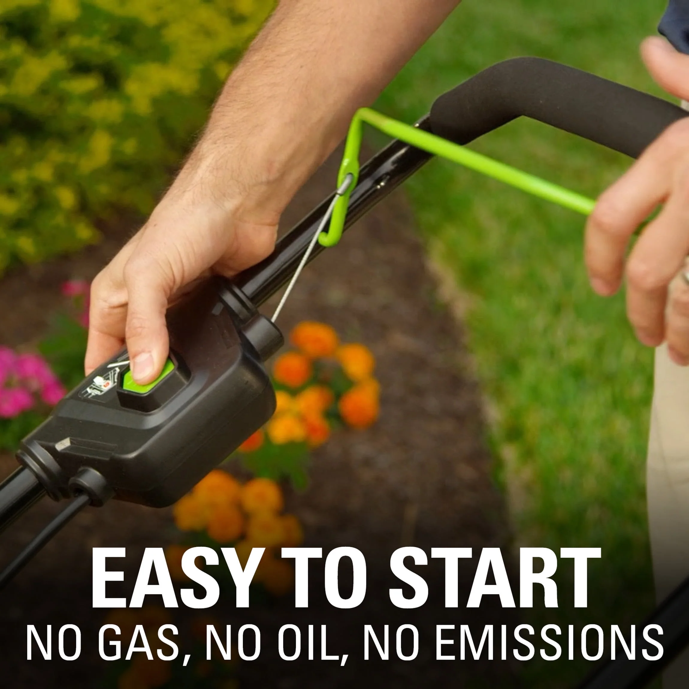 Greenworks 80V 21 Push Mower with (1) 4Ah Battery & Charger 2501202VT