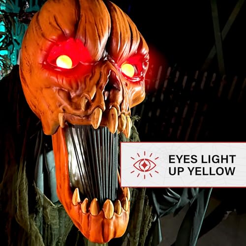 Haunted Hill Farm 5.9 ft. Animatronic Lurching Woman by Tekky, Halloween Animatronic, Scary Indoor House Prop & Decoration