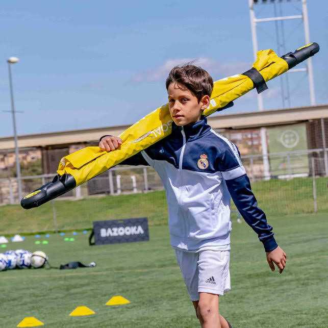 Bazookagoal Original Solid Frame Pop Up Goal Folding Mini Soccer Goal for Kids and Adults - Sports Supplies Online Store