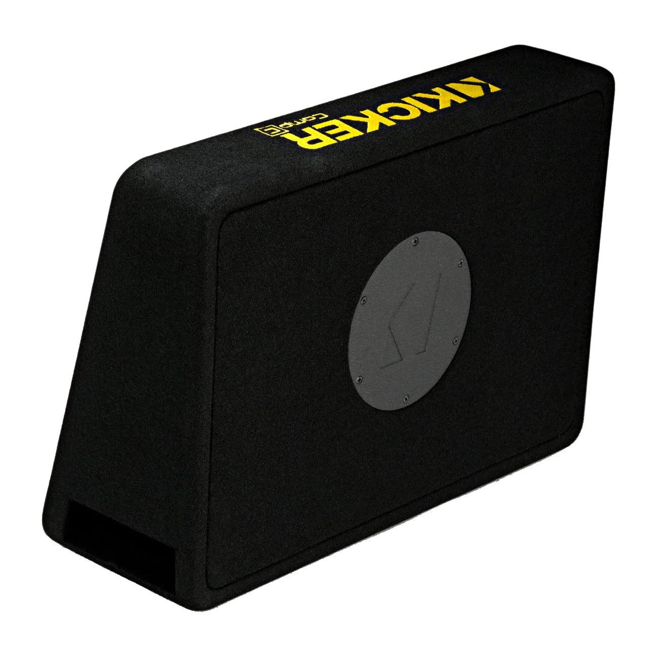 Kicker CompC Loaded Enclosures 44TCWC102 Car Subwoofer - 10x22 - Black Carpet