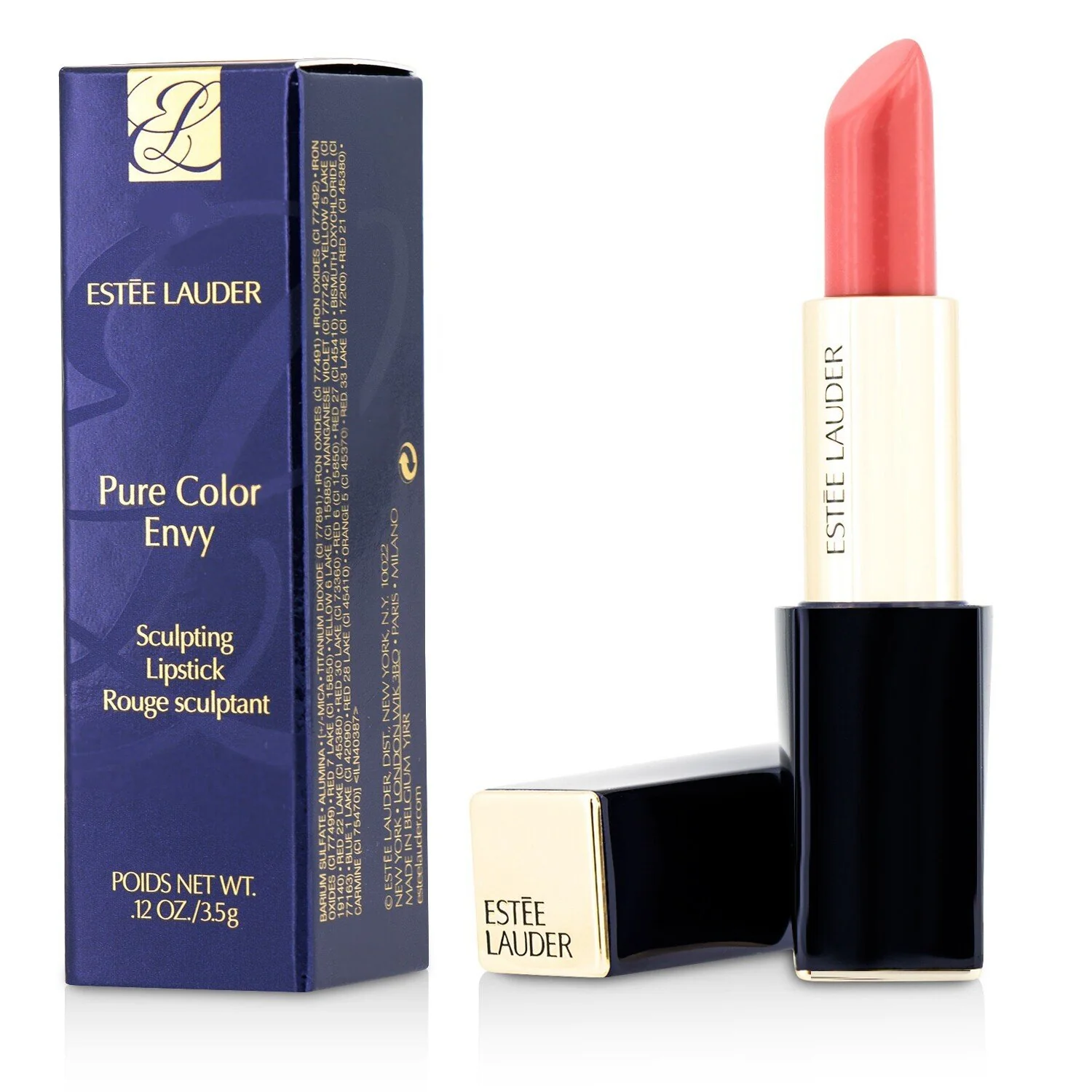 Estee Lauder Pure Color Envy Sculpting Lipstick - # 420 Rebellious Rose  3.5g/0.12oz