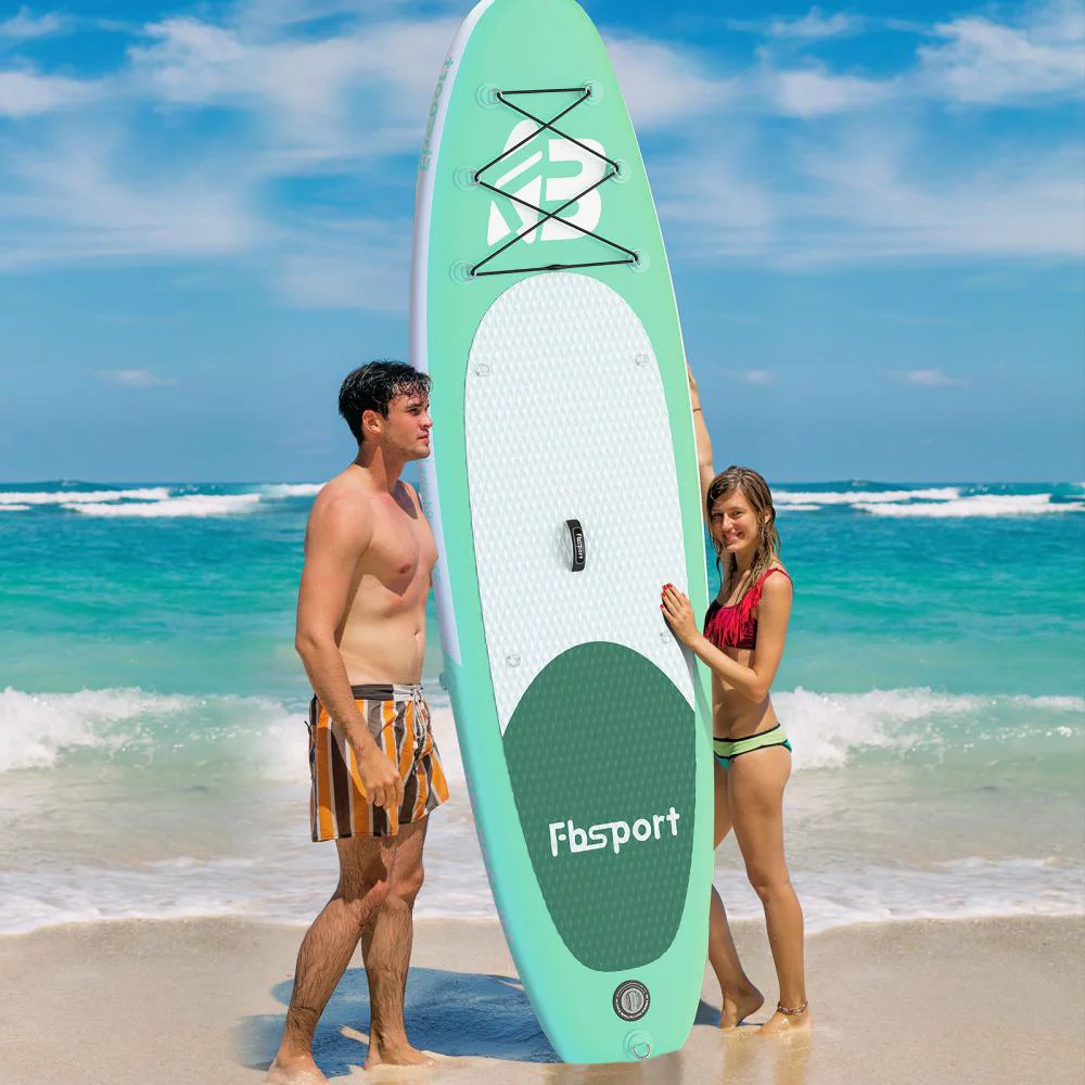 Fbsport Electric Inflatable Paddle Board, Stand UP Paddleboard 11' Length with Electric Pump SUP Accessories