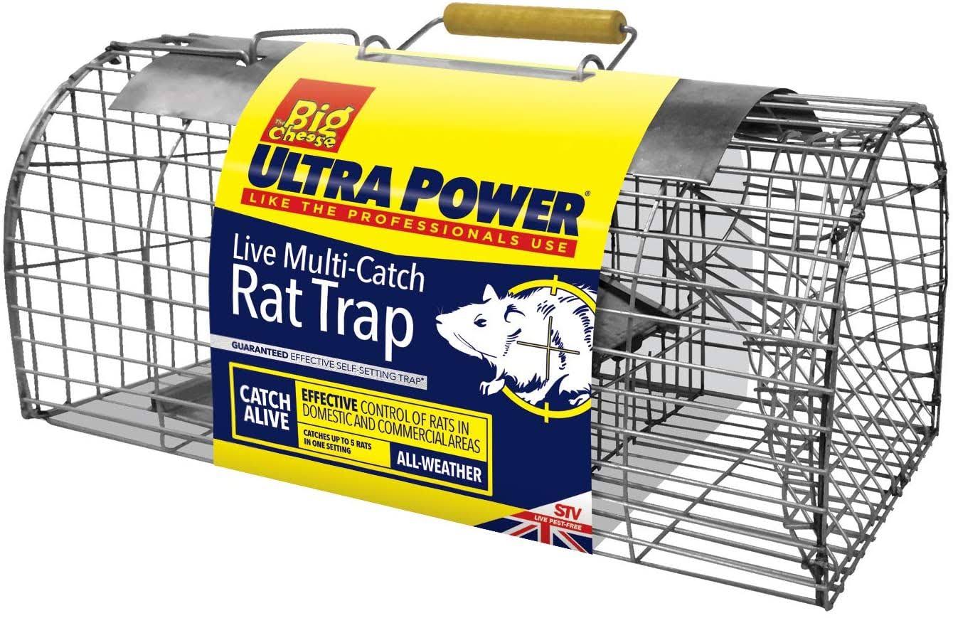 Self Set Multi-Catch Rat Trap