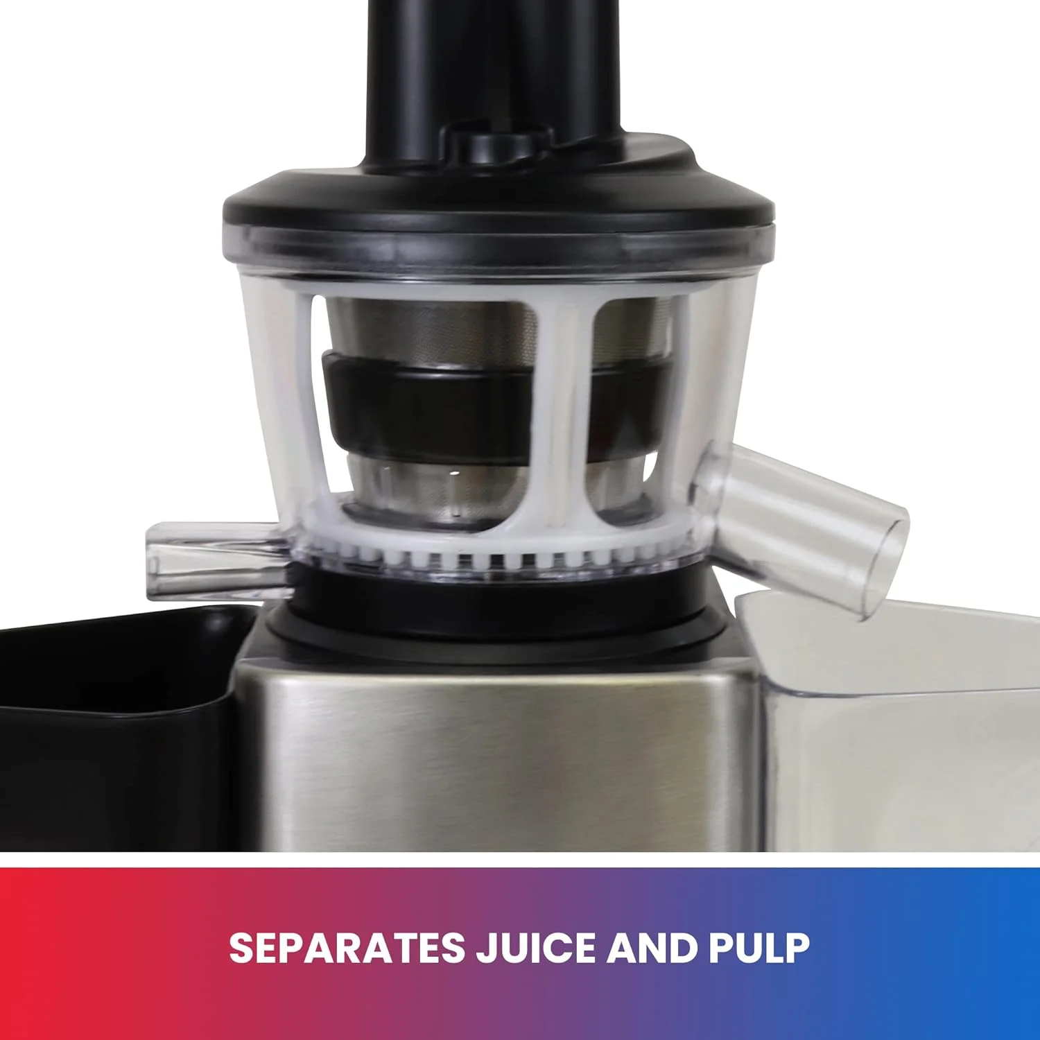 Slow Juicer, Cold Press Juicing Machine For Nutrient-Dense Juice, Powerful Masticating Juice Extractor For Leafy Greens, Herbs, Wheatgrass, Fruits