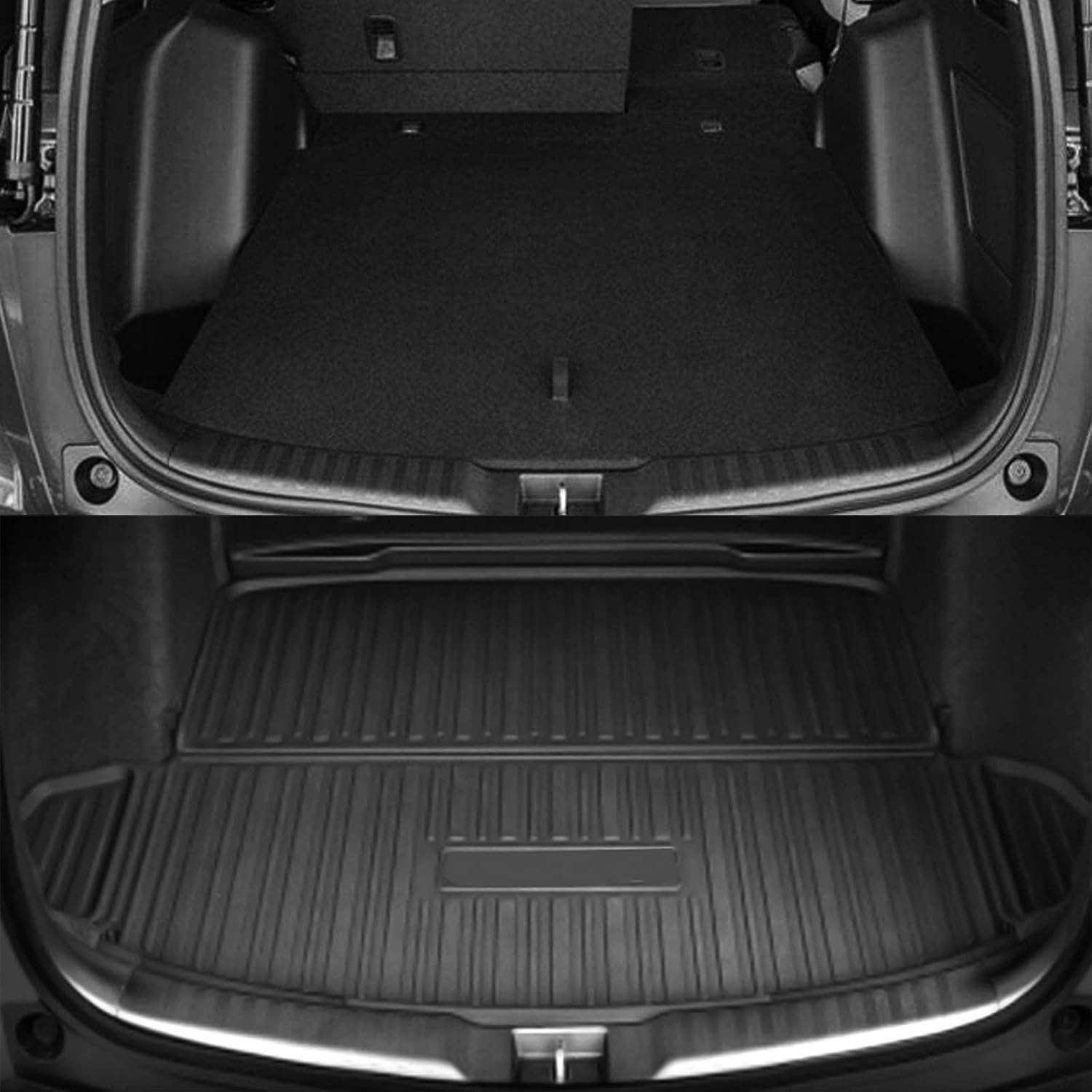 Caartonn Trunk Cargo Mat Cargo Tray Cargo Liner Trunk Cover 2019 2020 2021 Floor Mat for Honda CRV 2017 2018 (NOT FIT for Trunk with SUBWOOFER