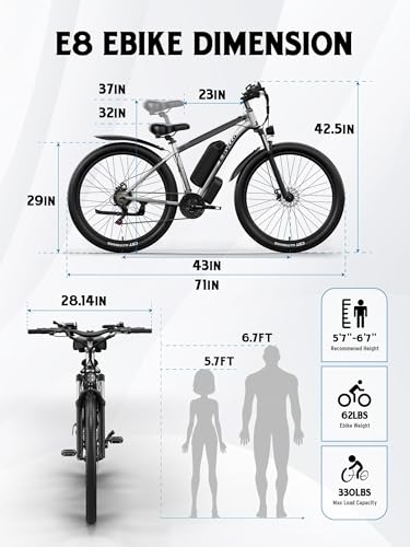 E&middot;Bycco 29" Electric Bike for Adults