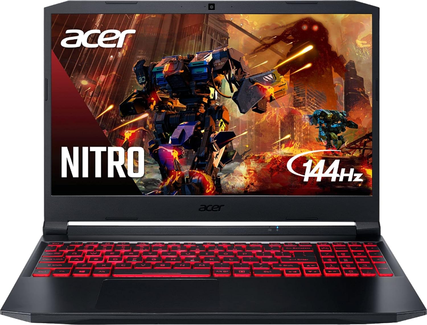 acer Nitro AN515 Gaming Laptop Six Core Intel i5-11400H up to 4.5Ghz 16GB 512GB SSD 15.6in Full HD HDMI Backlit Keyboard NVIDIA GeForce RTX 3050 Win