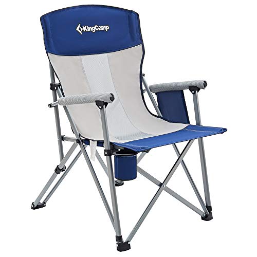 KingCamp Oversized XL Camping Chair, Heavy Duty 500lbs Folding Couch for Adults