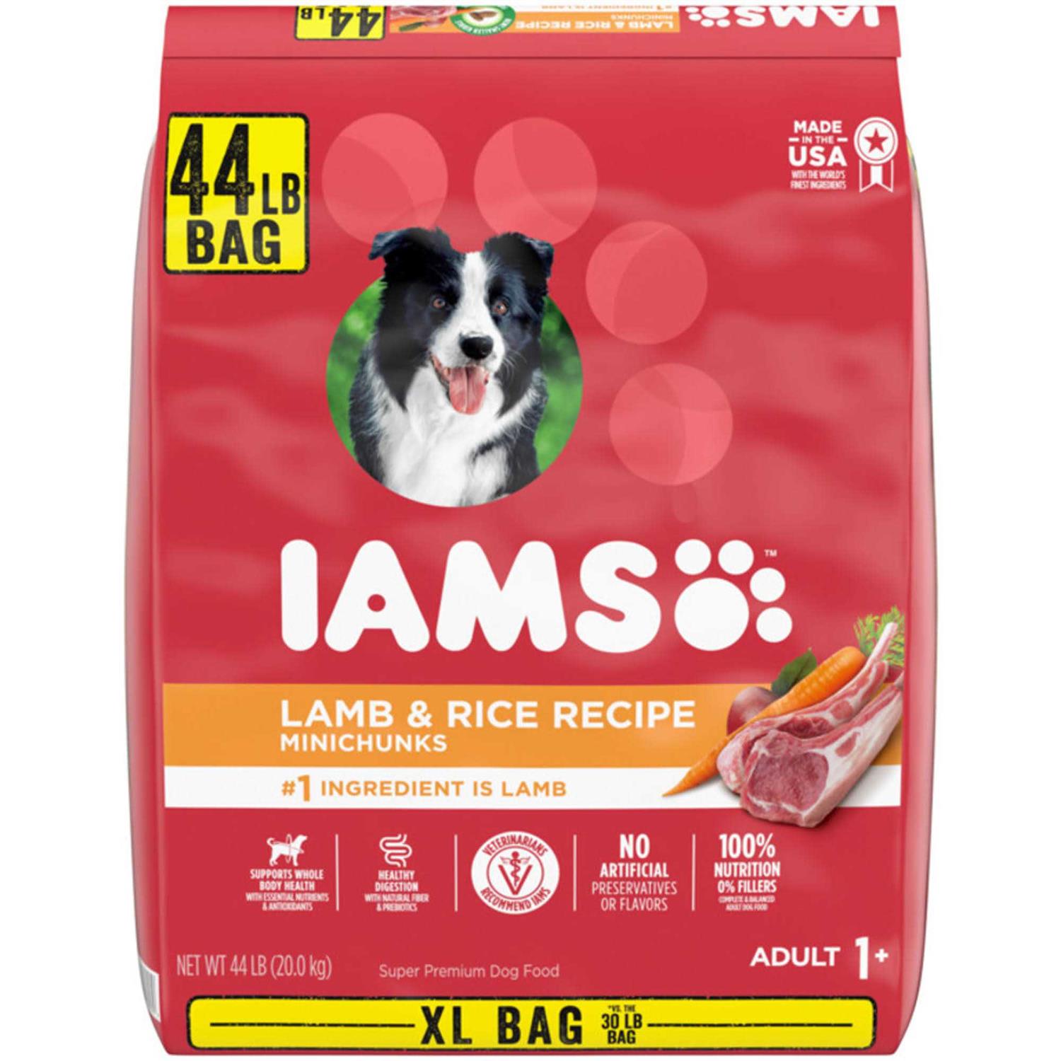 Iams Proactive Health Adult Dry Dog Food Lamb Rice - Pet Supplies online store