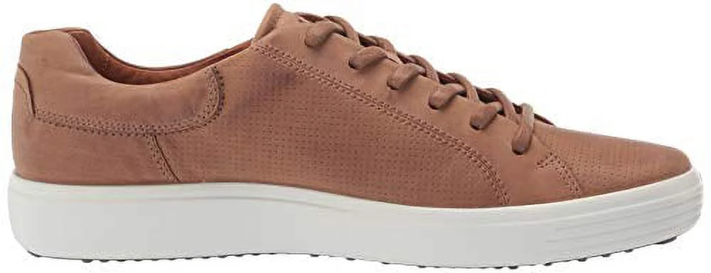 ECCO Men's Soft 7 Street Summer Sneaker Camel Nubuck - 470264-02034