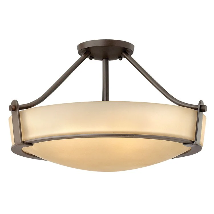 Hathaway Four-Light Semi-Flush Mount Ceiling Light