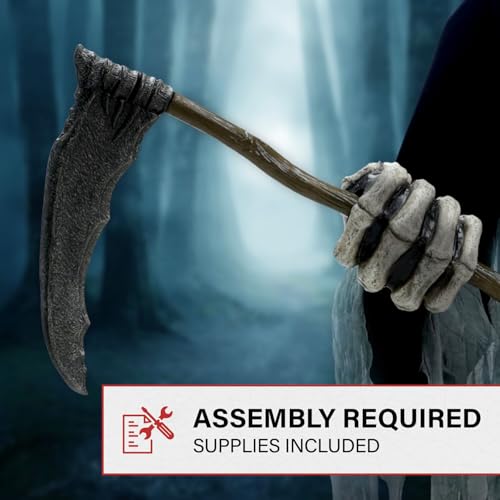 Haunted Hill Farm Motion-Activated 7.5-Ft. Tall Smoldering Ghoul