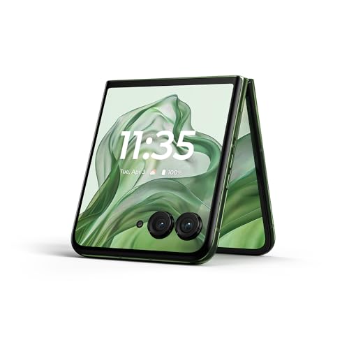 Motorola razr+ | 2024 | Unlocked | Made for US 12/256 | 50MP Camera | Spring Green