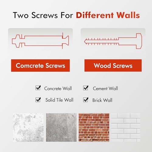 Mikolo 2" x 2" Folding Wall Mounted Squat Rack, 1000 Pounds Capacity Power Rack with Pull Up Bar, J Hooks and Other Attachments, Space-Saving Home Gym