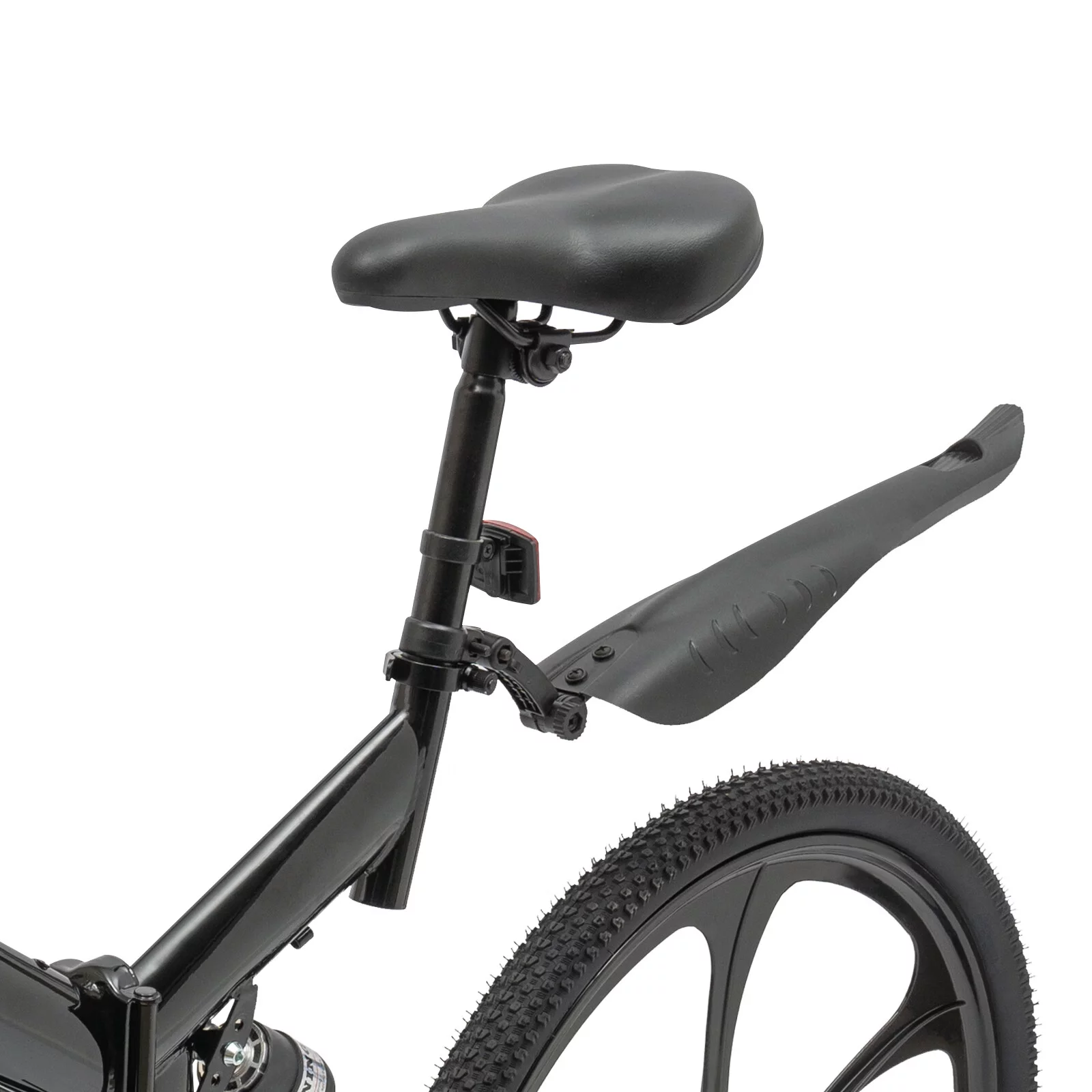 Loyalheartdy 26" Folding Mountain Bike 21 Speed Non-Slip Carbon Steel City Bike Disc Brake Road Rock Mountain Bike Black