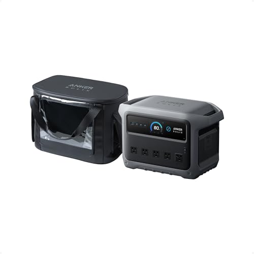 Anker SOLIX C1000 Gen 2 Portable Power Station, 2,000W (Peak 3,000W) Solar Generator, Full Charge in 49 Min, 1,024Wh LiFePO4 Battery for Home Backup