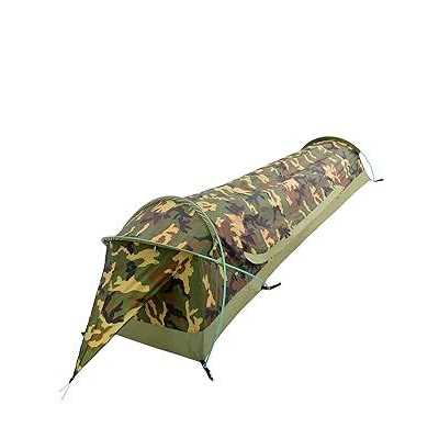 GEERTOP Ultralight 1 Person Bivy Tent for Camp Waterproof Single Man Tent for Camping Hiking Backpacking Hunting Outdoor Survival Gear