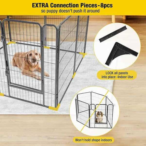 Aivituvin Exercise Outdoor &amp; Indoor Portable Dog Playpen AIR - Pet Supplies online store